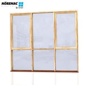 Timber Casement Window, 2410 W x 2100 H, Single Glazed