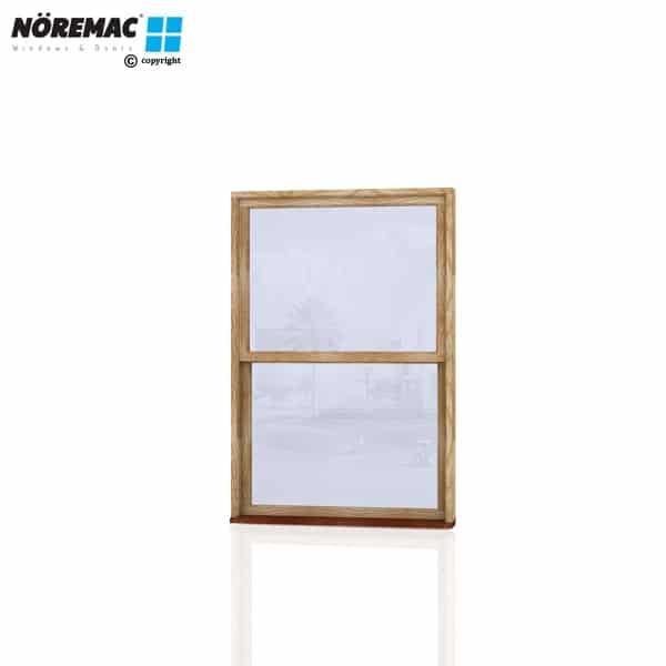 Timber Double Hung Window, 1210 W x 1800 H, Single Glazed