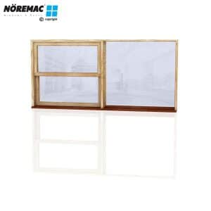 Timber Double Hung Window, 2170 W x 1030 H, Single Glazed