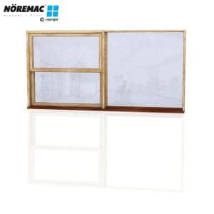 Timber Double Hung Window, 2410 W x 1200 H, Single Glazed