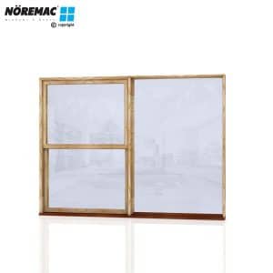 Timber Double Hung Window, 2410 W x 1800 H, Double Glazed