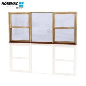 Timber Double Hung Window, 2650 W x 1200 H, Double Glazed