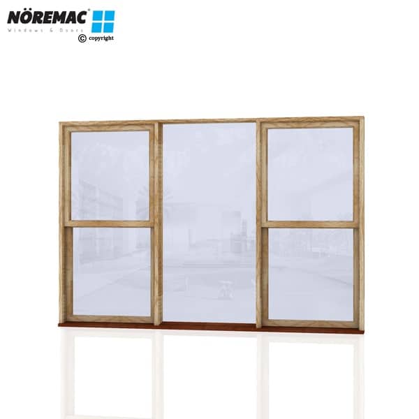 Timber Double Hung Window, 2650 W x 1800 H, Single Glazed