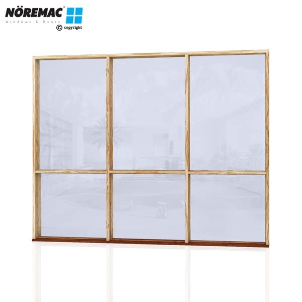 Timber Fixed Window, 2650 W x 2100 H, Single Glazed